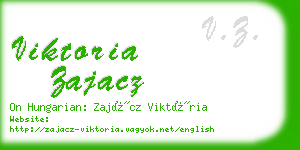 viktoria zajacz business card